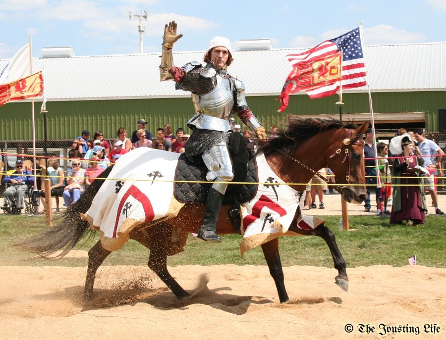The Jousting Life The Jousting Horses of "The Grand Tournament of St